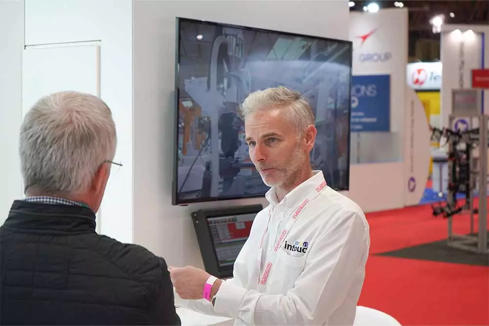 John Hardwick pictured at Interplas 2021