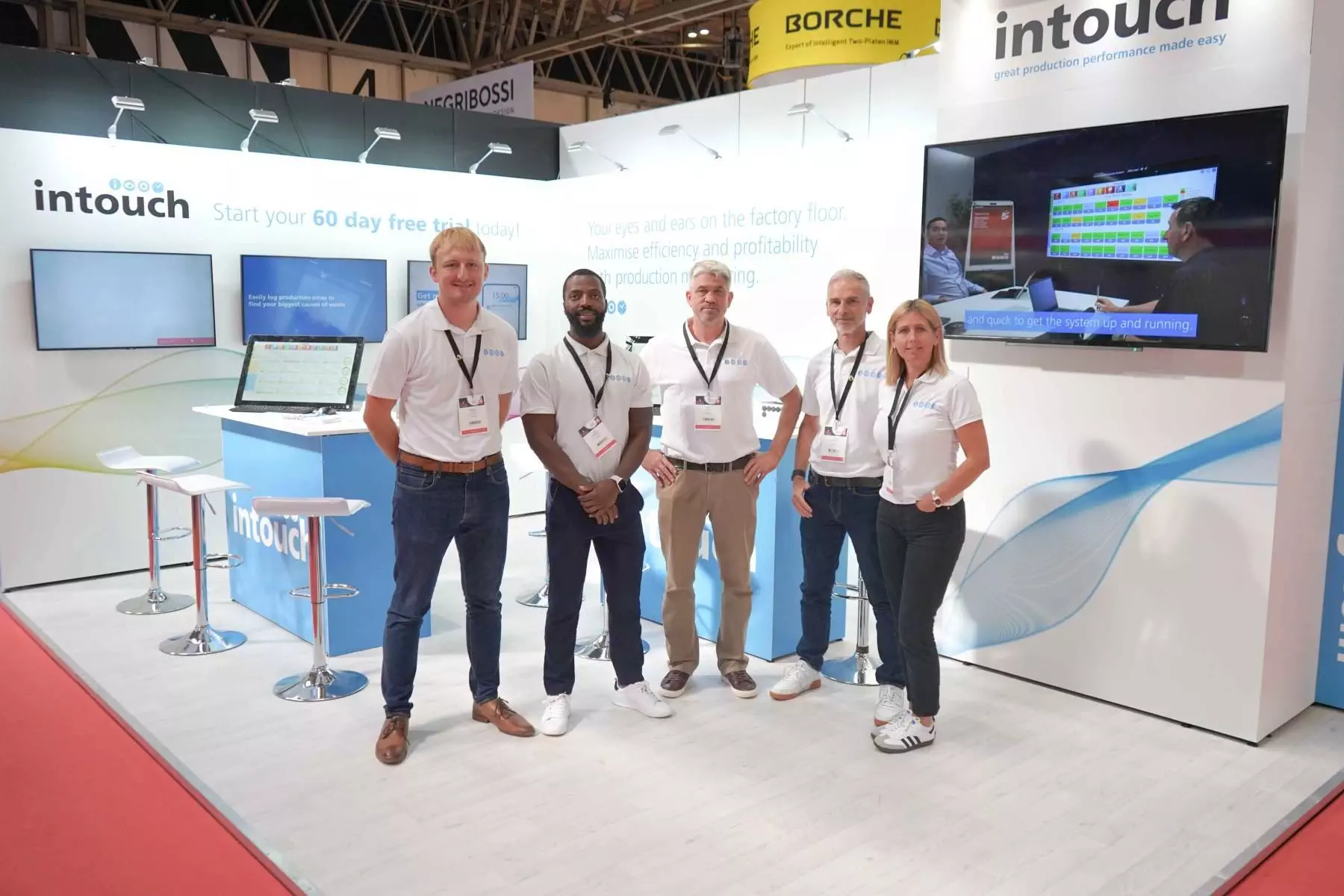 Intouch team at Interplas 2023